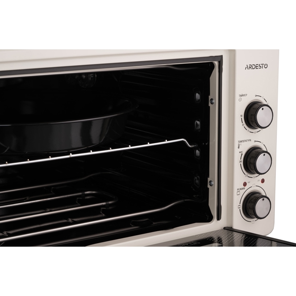 ელექტრო ღუმელი Ardesto MEO-S45GBG, 1600W, 45L, Electric Oven, Beige