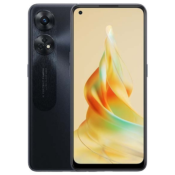 Oppo Reno 8T, 8GB, 128GB, Dual Sim, Black