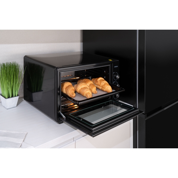 ელექტრო ღუმელი Ardesto MEO-S45FGB, 1600W, 45L, Electric Oven, Black