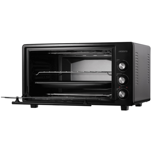 ელექტრო ღუმელი Ardesto MEO-S50GB, 1600W, 50L, Electric Oven, Black