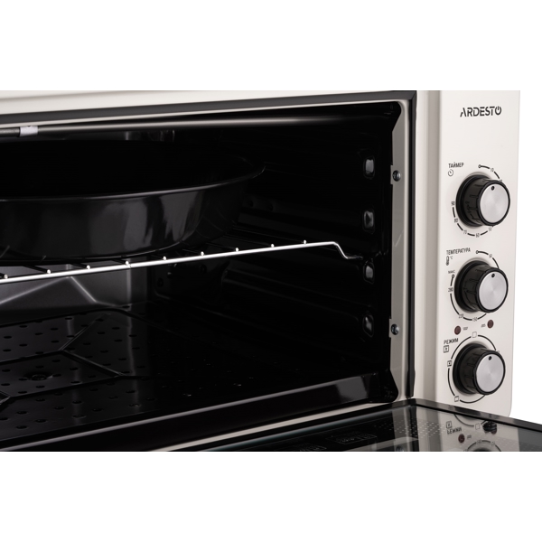 ელექტრო ღუმელი Ardesto MEO-S50FBG, 1600W, 50L, Electric Oven, Beige