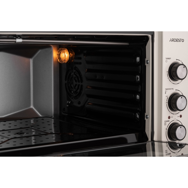 ელექტრო ღუმელი Ardesto MEO-S50FBG, 1600W, 50L, Electric Oven, Beige