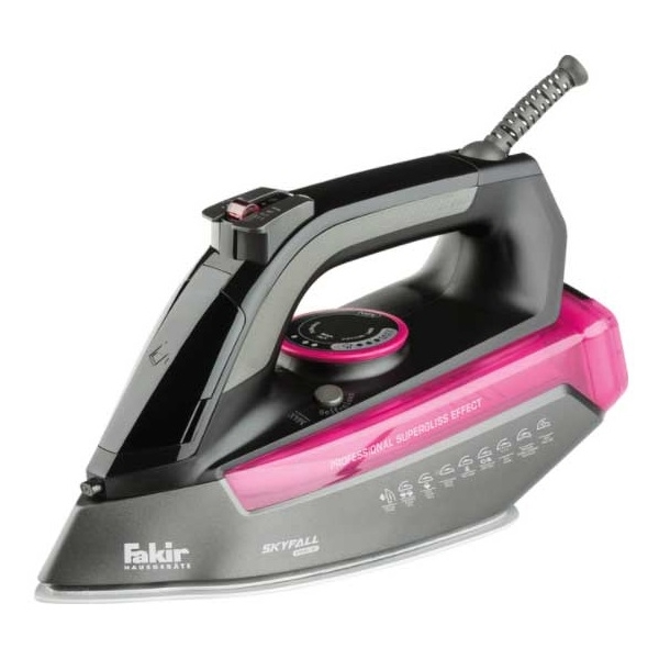 ორთქლის უთო Fakir 8690394661523, 2700W, 250ML, Steam Iron, Black