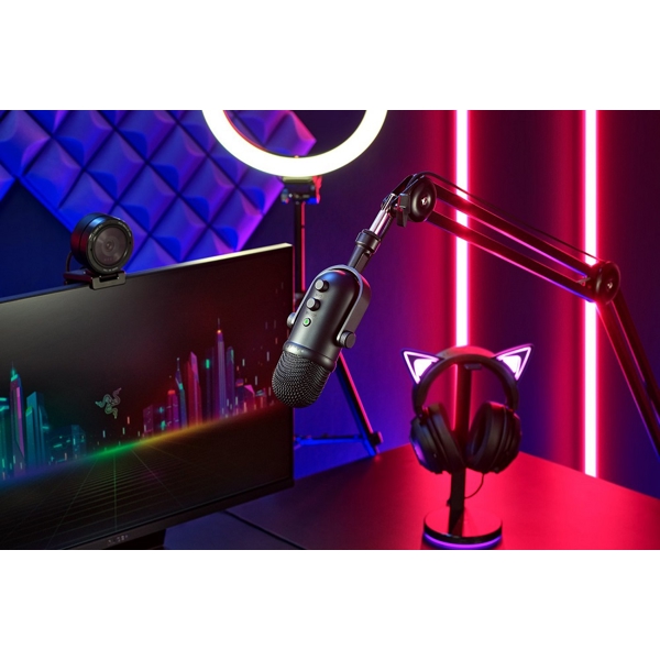 მიკროფონი Razer RZ19-04040100-R3M1 Seiren V2 Pro, Microphone, USB-A, USB-C, Black