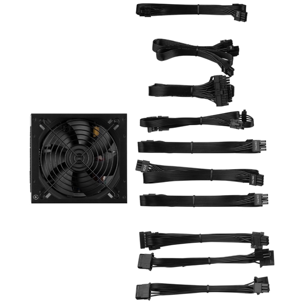  2E 2E-EP1000GM-140, 1000W, 80 Plus, Power Supply, Black