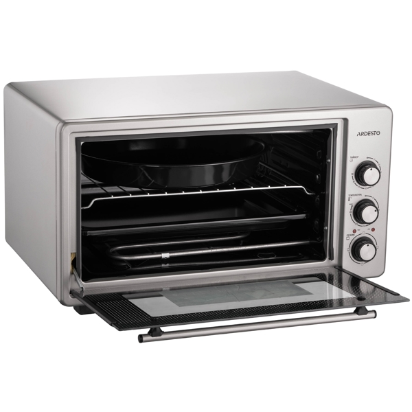 ელექტრო ღუმელი Ardesto MEO-S45GG, 1600W, 45L, Electric Oven, Gray