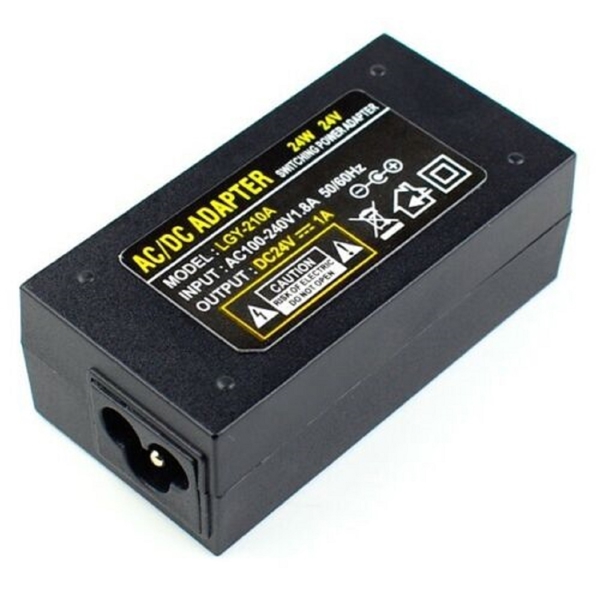 PoE გარდამქმნელი OEM LGY-210A, 24V, PoE Injector, Black