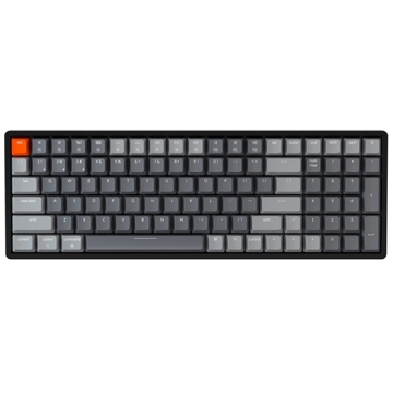 კლავიატურა Keychron K4J1, Gateron Red, Wired, USB, BT, Gaming Keyboard, Black