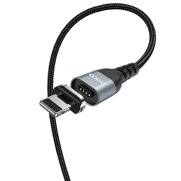 USB კაბელი Hoco U96, USB to Lighting, 1.2m, Black