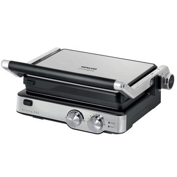 Sencor SBG 4010SS, 2000W, Grill, Black/Silver