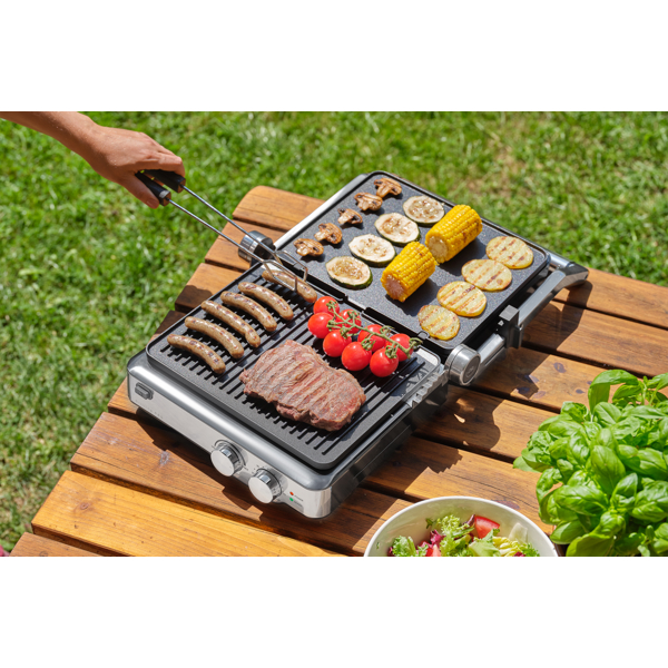 გრილი Sencor SBG 4010SS, 2000W, Grill, Black/Silver