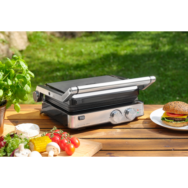 Sencor SBG 4010SS, 2000W, Grill, Black/Silver