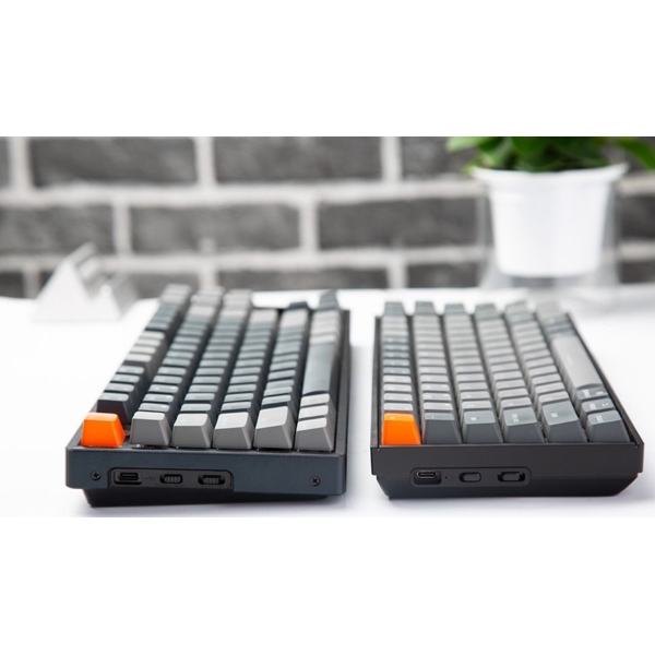 კლავიატურა Keychron K8J3, Gateron Brown, Wireless, USB, Gaming Keyboard, Black