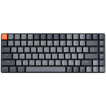 კლავიატურა Keychron K3E2, Optical Blue, Wireless, USB, BT, Gaming Keyboard, Black