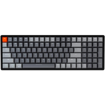 კლავიატურა Keychron K4C1, Gateron Red, Wireless, USB, BT, Gaming Keyboard, Black