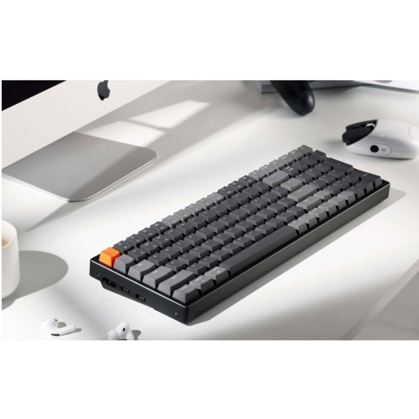 კლავიატურა Keychron K4C1, Gateron Red, Wireless, USB, BT, Gaming Keyboard, Black