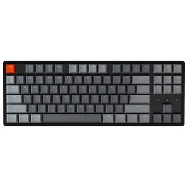 კლავიატურა Keychron K8Q3, Gateron Gray, Wireless, USB, BT, Gaming Keyboard, Black