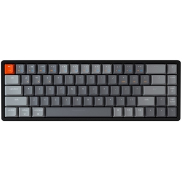 კლავიატურა Keychron K6W1, Gateron Red, Wireless, USB, BT, Gaming Keyboard, Black