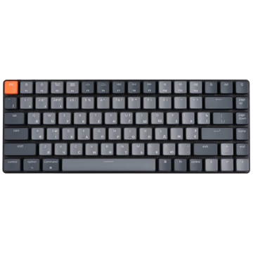 კლავიატურა Keychron K3D1, Optical Red, Wireless, USB, BT, Gaming Keyboard, Black