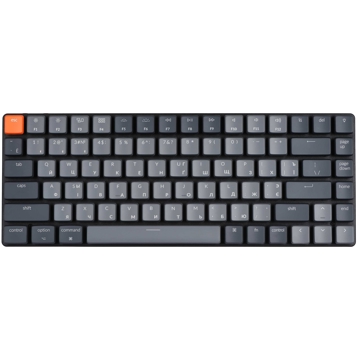 კლავიატურა Keychron K3A3, Gateron Brown, Wireless, USB, BT, Gaming Keyboard, Black