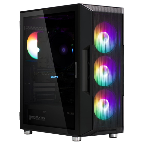 Zalman I3NEOBLACK, Computer Case, MidT, micro ATX, mini ITX, 2xUSB 3.0, USB 2.0, Black