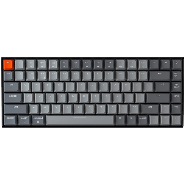 Keychron K2C2, Gateron Blue, Wireless, USB, BT, Gaming Keyboard, Black