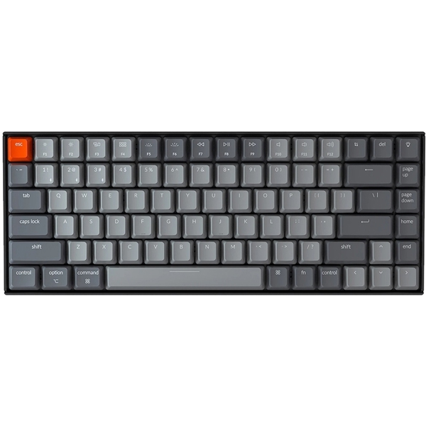 Keychron K2C1, Gateron Red, Wireless, USB, BT, Gaming Keyboard, Black