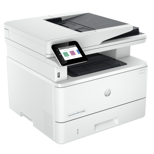 პრინტერი HP 2Z628A LaserJet Pro 4103fdn, MFP, A4, USB, Ethernet, White - დაპროგრამებული განულებული