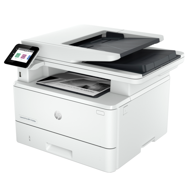 პრინტერი HP 2Z628A LaserJet Pro 4103fdn, MFP, A4, USB, Ethernet, White - დაპროგრამებული განულებული