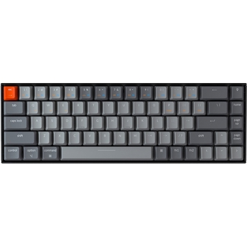 კლავიატურა Keychron K6V3, Hot-Swap Brown, Wireless, USB, BT, Gaming Keyboard, Black