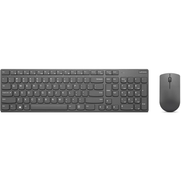 კლავიატურა+მაუსი Lenovo 4X30T25796, Wireless, Keyboard And Mouse, Gray