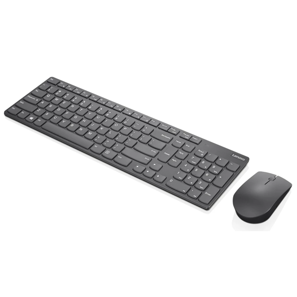 კლავიატურა+მაუსი Lenovo 4X30T25796, Wireless, Keyboard And Mouse, Gray