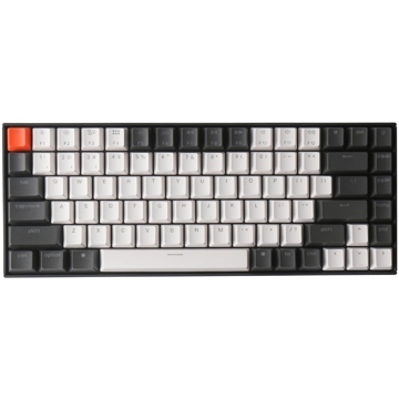 Keychron K2A1, Hot Swappable Red, Wireless, USB, BT, Gaming Keyboard, Black