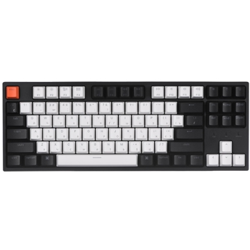 კლავიატურა Keychron C1B3, Gateron Brown, Wired, USB, Gaming Keyboard, Black