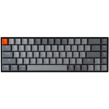 კლავიატურა Keychron K6O3, Gateron Brown, Wireless, USB, BT, Gaming Keyboard, Black