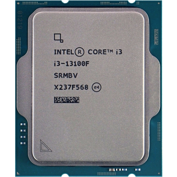 პროცესორი Intel Core i3-13100F, 12MB Cache, 4500 MHz, Tray