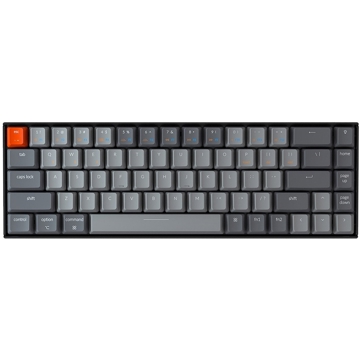 Keychron K6O1, Gateron Red, Wireless,, USB, BT, Gaming Keyboard, Black