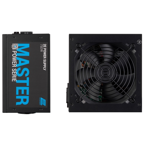 კვების ბლოკი 2E 2E-MP750-120APFC, 750W, 80 Plus, Power Supply, Black