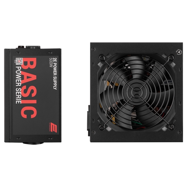 კვების ბლოკი 2E 2E-BP500-120APFC, 500W, Power Supply, Black