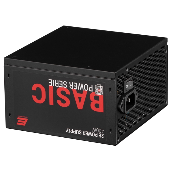 კვების ბლოკი 2E 2E-BP400-120APFC, 400W, Power Supply, Black