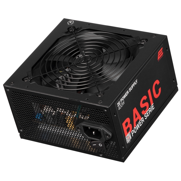 კვების ბლოკი 2E 2E-BP400-120APFC, 400W, Power Supply, Black