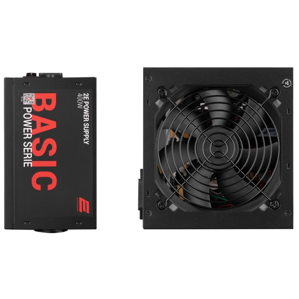 კვების ბლოკი 2E 2E-BP400-120APFC, 400W, Power Supply, Black