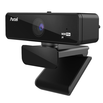 ვებკამერა Axtel AX-2K-1440P, 2K, Built-in Microphone, Webcam, Black