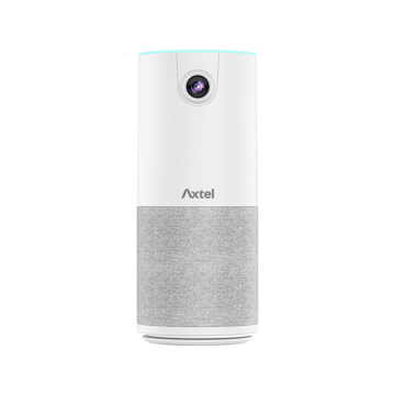 საკონფერენციო კამერა Axtel AX-FHD-PW, All In One, FHD, USB-C, USB-A, Conference Camera, White