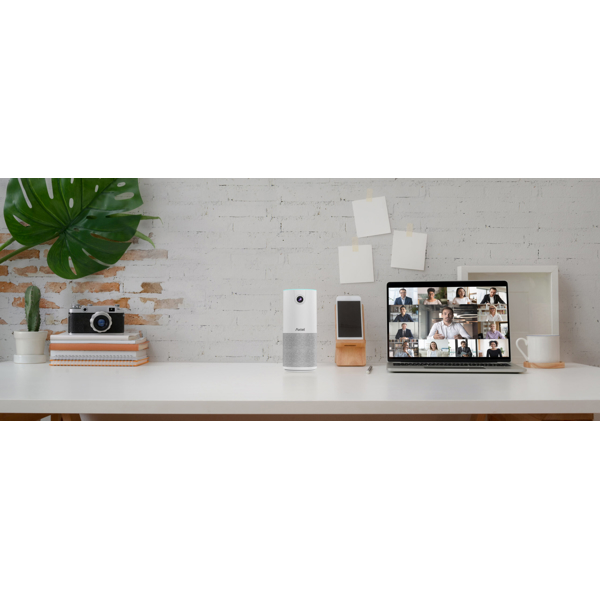 საკონფერენციო კამერა Axtel AX-FHD-PW, All In One, FHD, USB-C, USB-A, Conference Camera, White