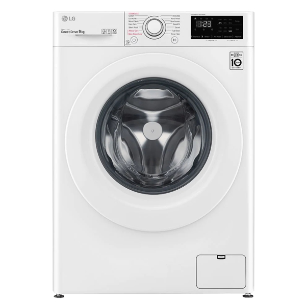 სარეცხი მანქანა LG F4WV309S3E, 9Kg, B, 1400Rpm, 73Db, Washing Machine, White