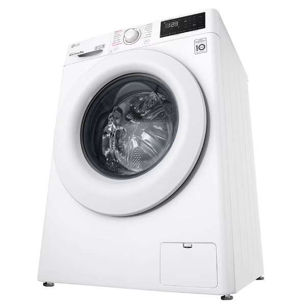 სარეცხი მანქანა LG F4WV309S3E, 9Kg, B, 1400Rpm, 73Db, Washing Machine, White