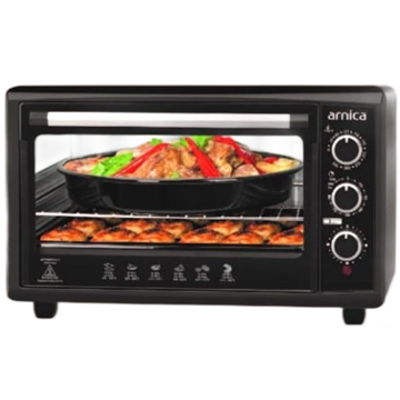 ელექტრო ღუმელი Arnica GH25051, 2000W, 52L, Electric Oven, Black