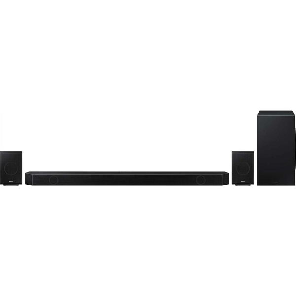 სახლის კინოთეატრი Samsung HW-Q990B/RU, 41W, Bluetooth, Wi-Fi, Soundbar, Black