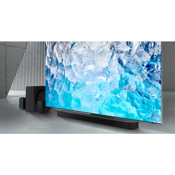 სახლის კინოთეატრი Samsung HW-Q990B/RU, 41W, Bluetooth, Wi-Fi, Soundbar, Black